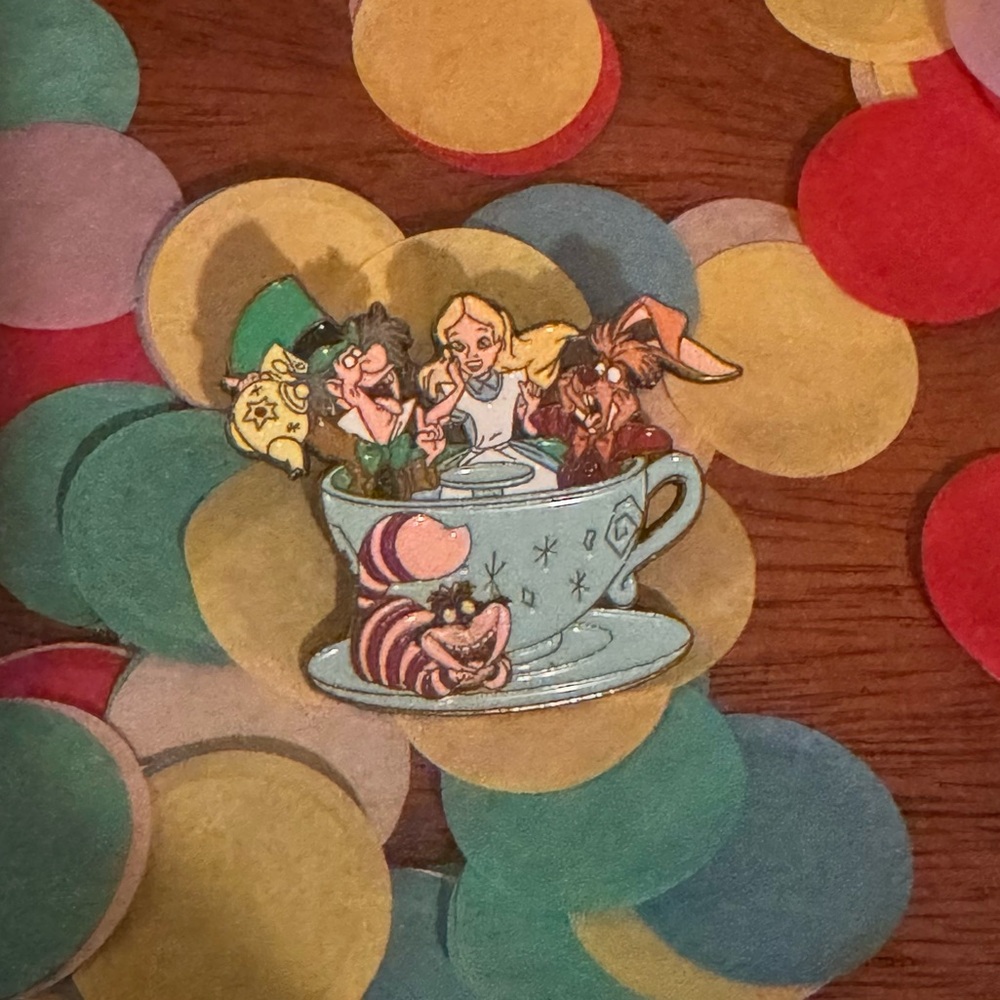 Alice in Wonderland Lapel Pin